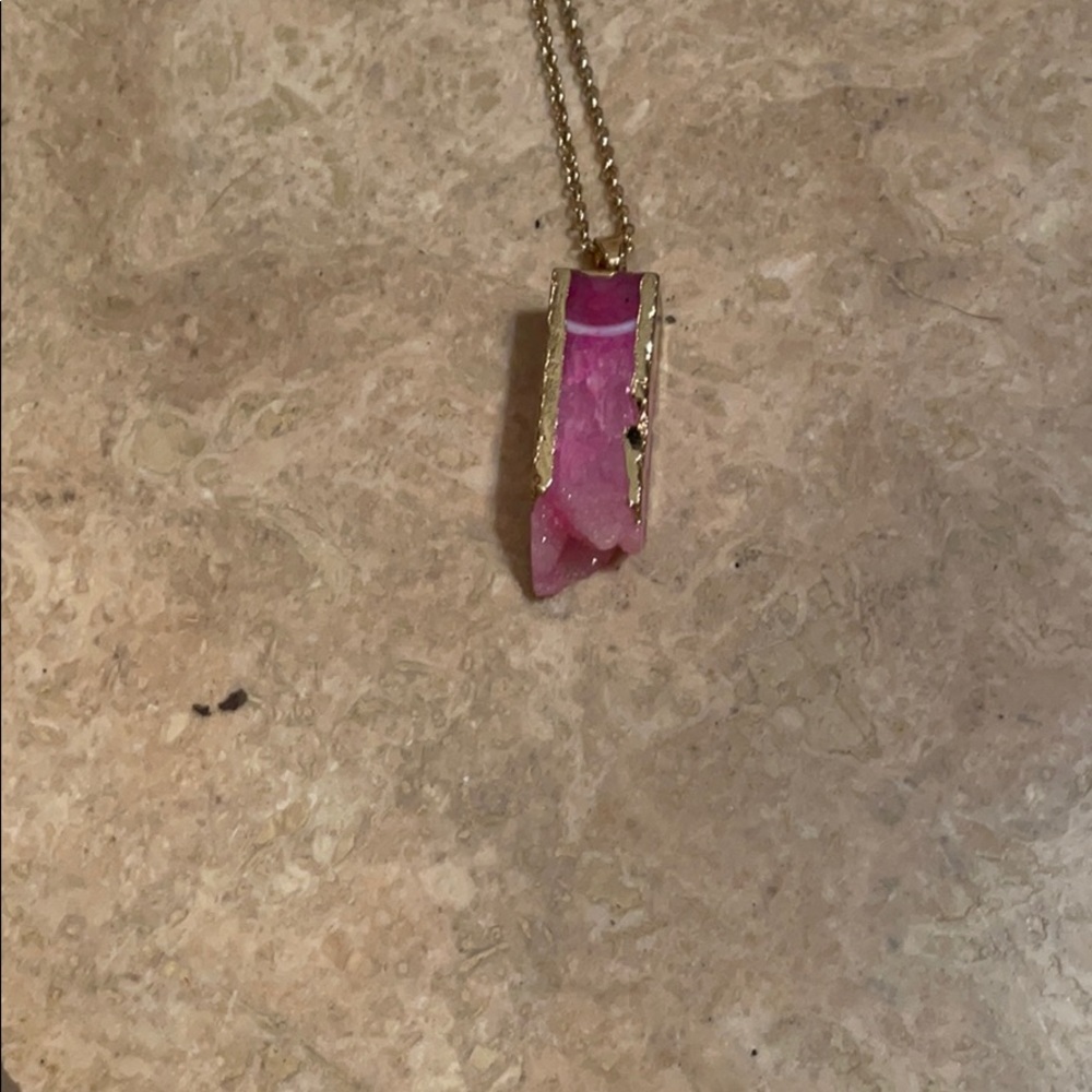Gemstone necklace